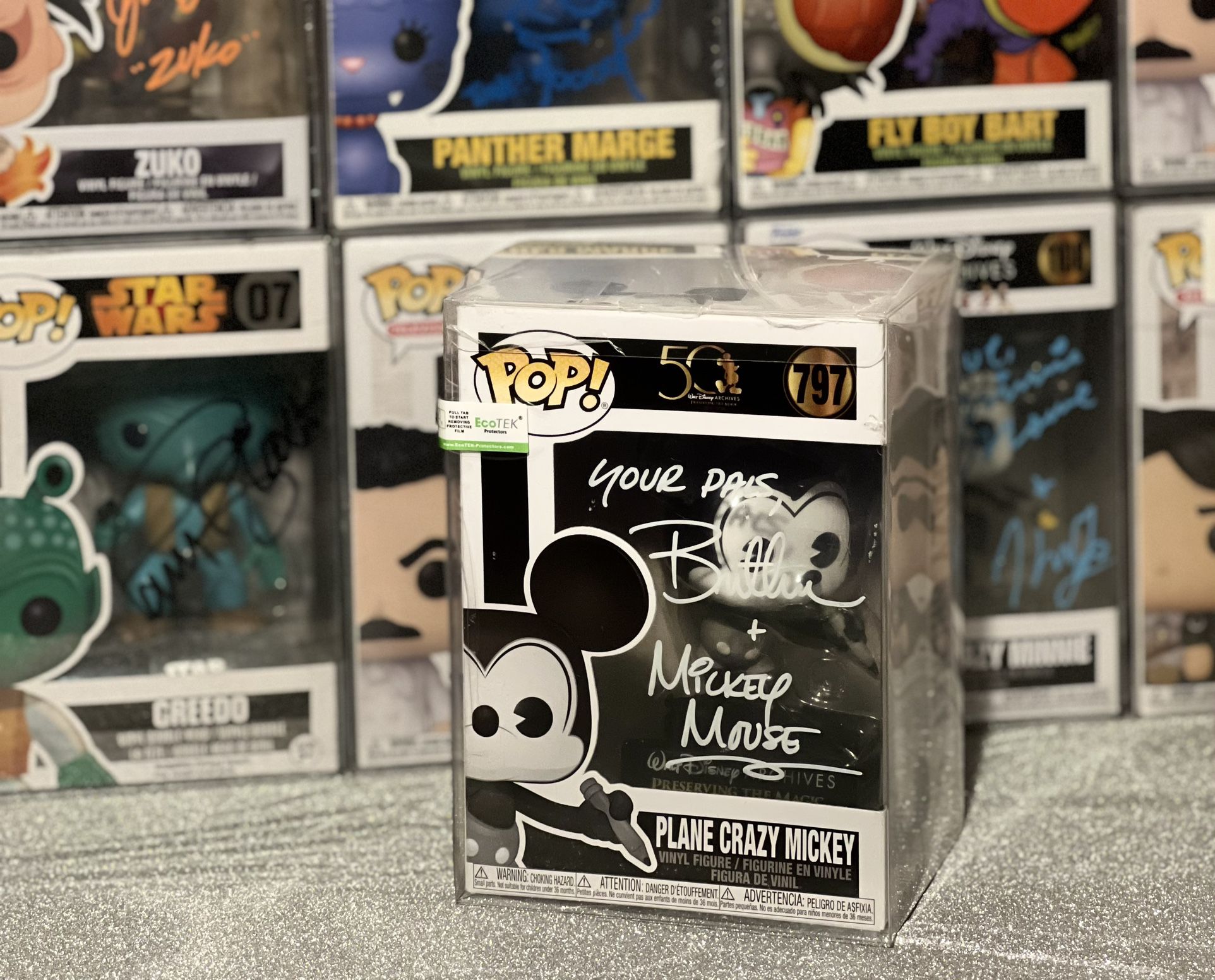Mickey Mouse Autographed 50th Disney Collection FunkoPOP!