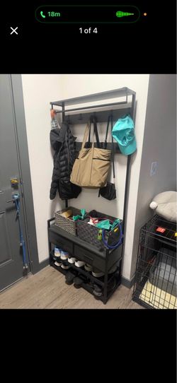 Shoe Rack with Hangers