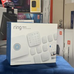 Ring Alarm 10-piece Home Security Kit (Gen 2) with Included Panic Button, Motion Detector and Contact Sensors