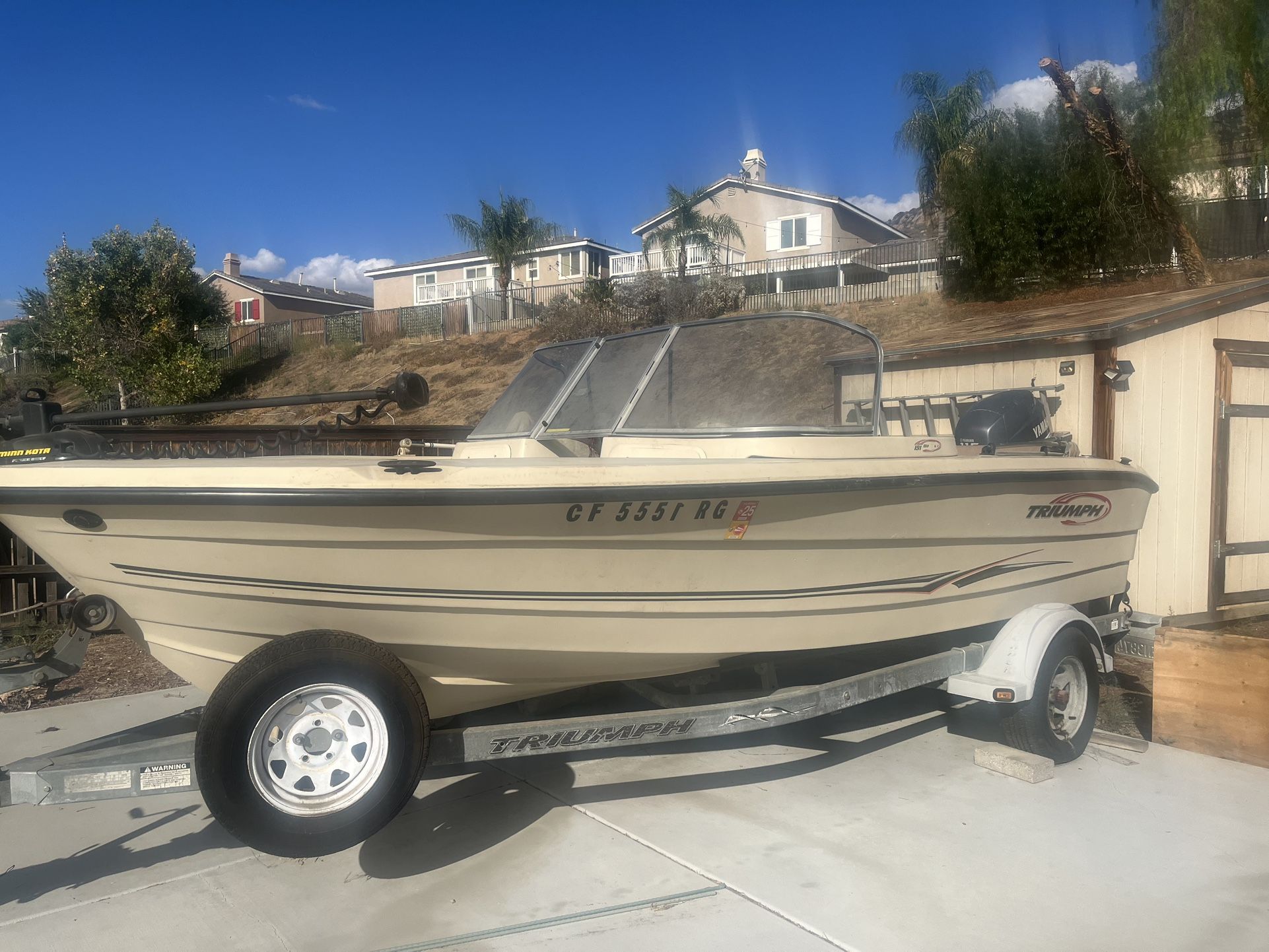 Triumph Fishing/Ski boat