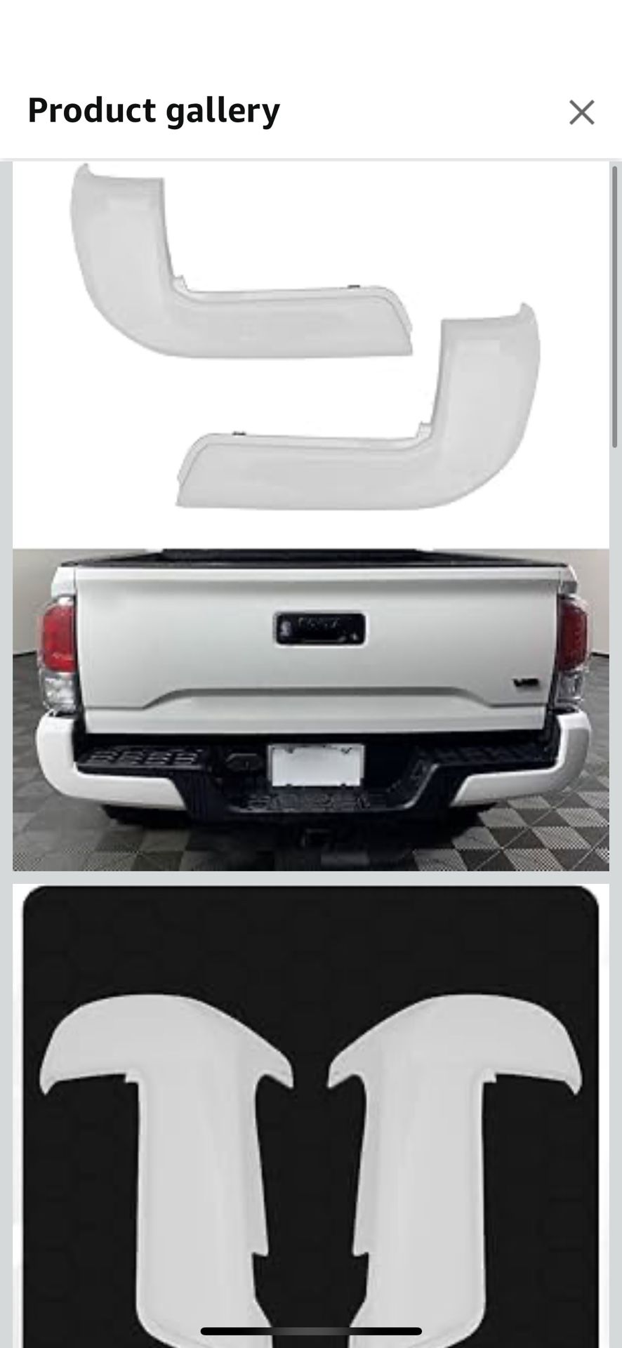 Rear Bumper Cab Toyota Tacoma 915F