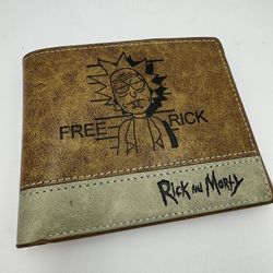 Rick & Morty Bifold Wallet New
