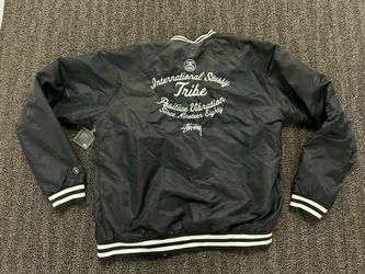 Stussy Satin Varsity Jacket - NEW ****Ultra rare vintage streetwear****