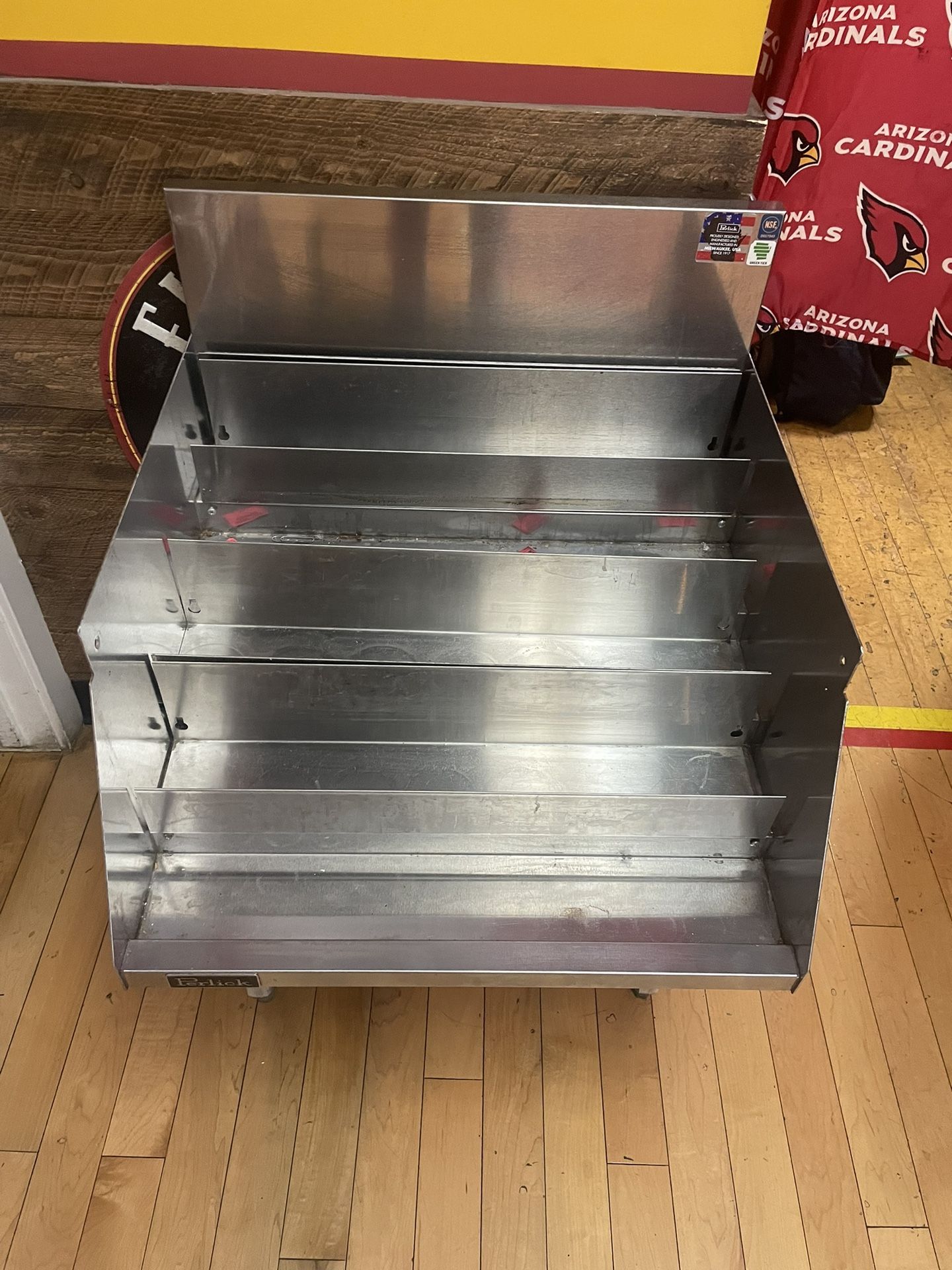 Liquor  Display Rack, Stainless Steel, 5 Tier