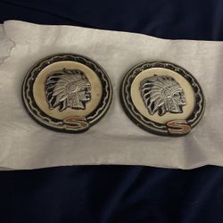 1950 Indian head golf markers from Johnstown Pennsylvania
