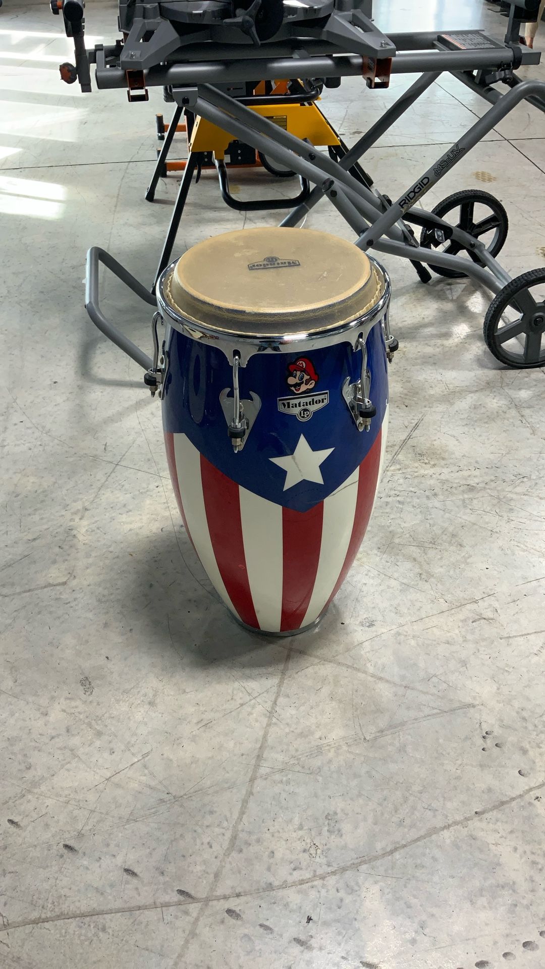 Matador LP 30” x 14” Drum w/ Puerto Rican Flag