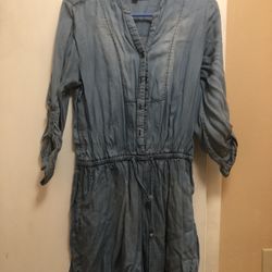Blue Jean Romper