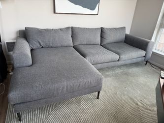 West Elm Couch with Chaise