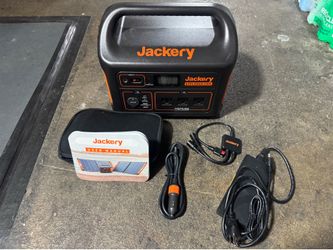 Jackery Explorer 1000 Portable Power Station 1000W 110V Case Cables Manual