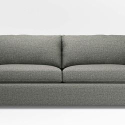 Crate & Barrel Grey Couch