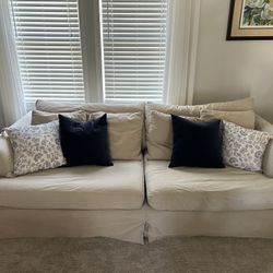 Arhaus Slipcover Sofa