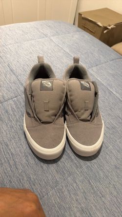 Vans knu Skool thick tongue Suede Gray men’s 9.5