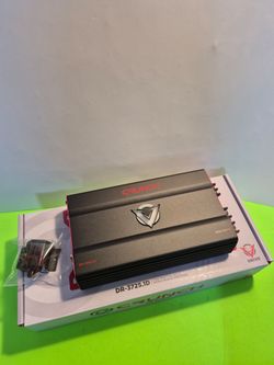 Crunch DR-3725.1D Mono-Block Car Amplifier BUILT IN CROSSOVER WITH BASS CONTROL CAR AMPLIFIER