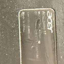 ACER NITRO 17 Laptop