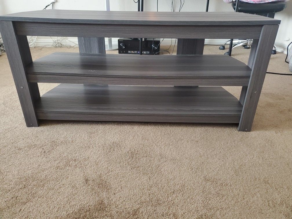 Gray Television Stand