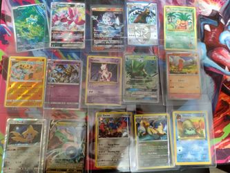 Pokemon card lot . Illustration rares and more .