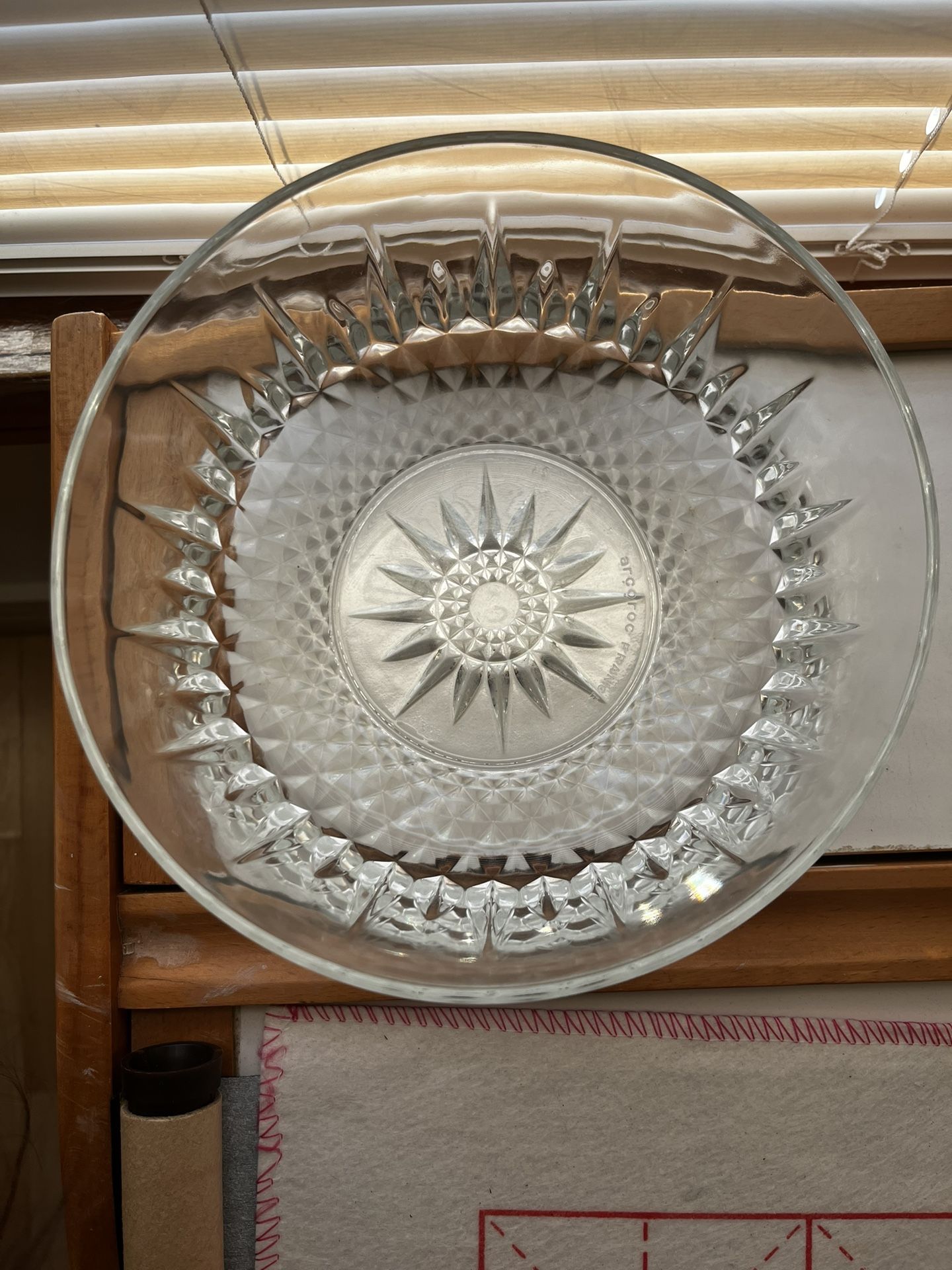 Arcoroc France Glass Bowl