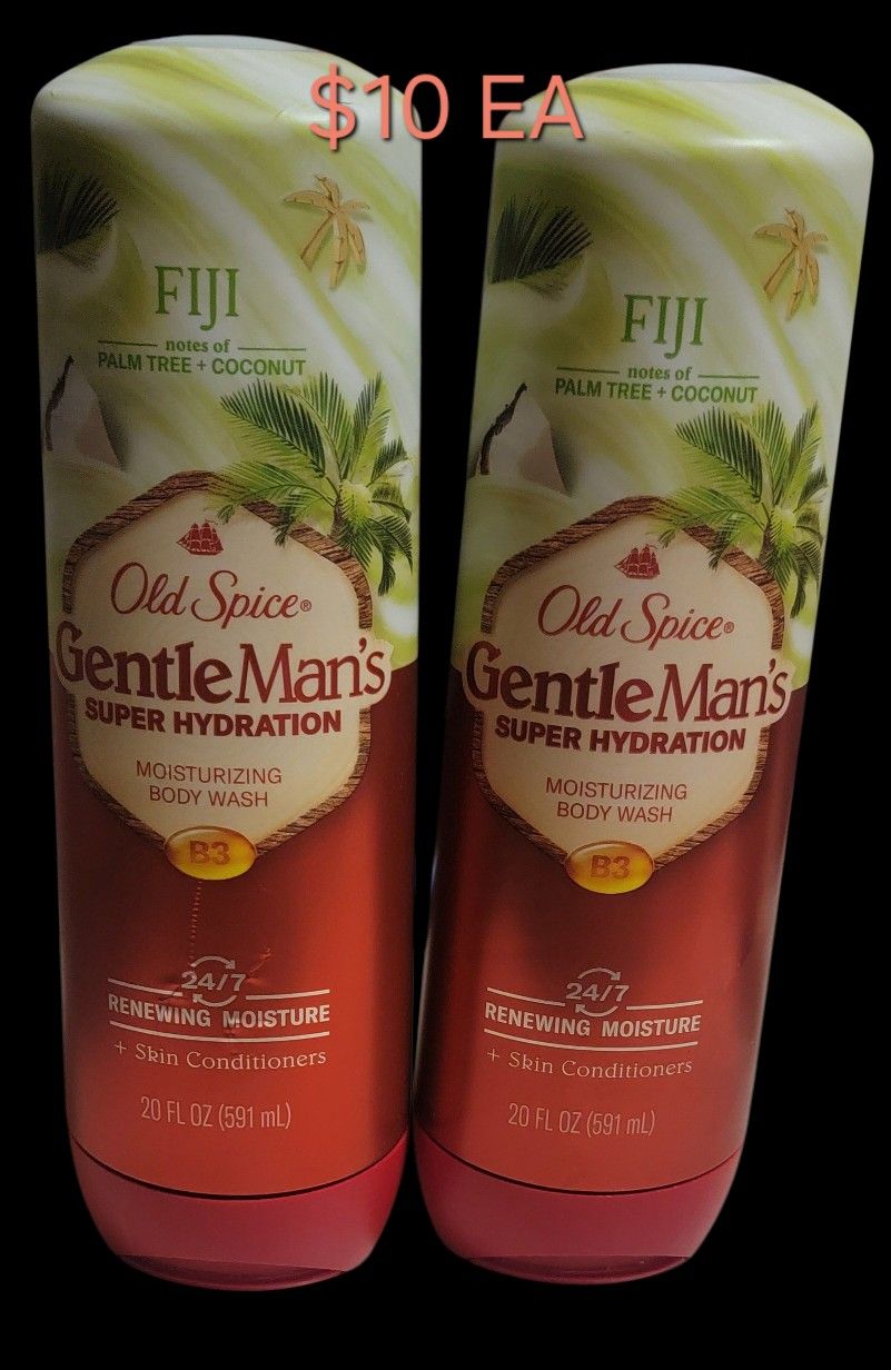 OLD SPICE GENTLE MANS SUPER HYDRATION $10EA