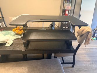 VIVO 36" Sit-to-Stand Desk Converter / Monitor Riser