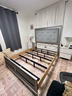 Queen bed frame
