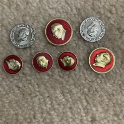 The first chairman of China. Chairman Mao commemorative medal