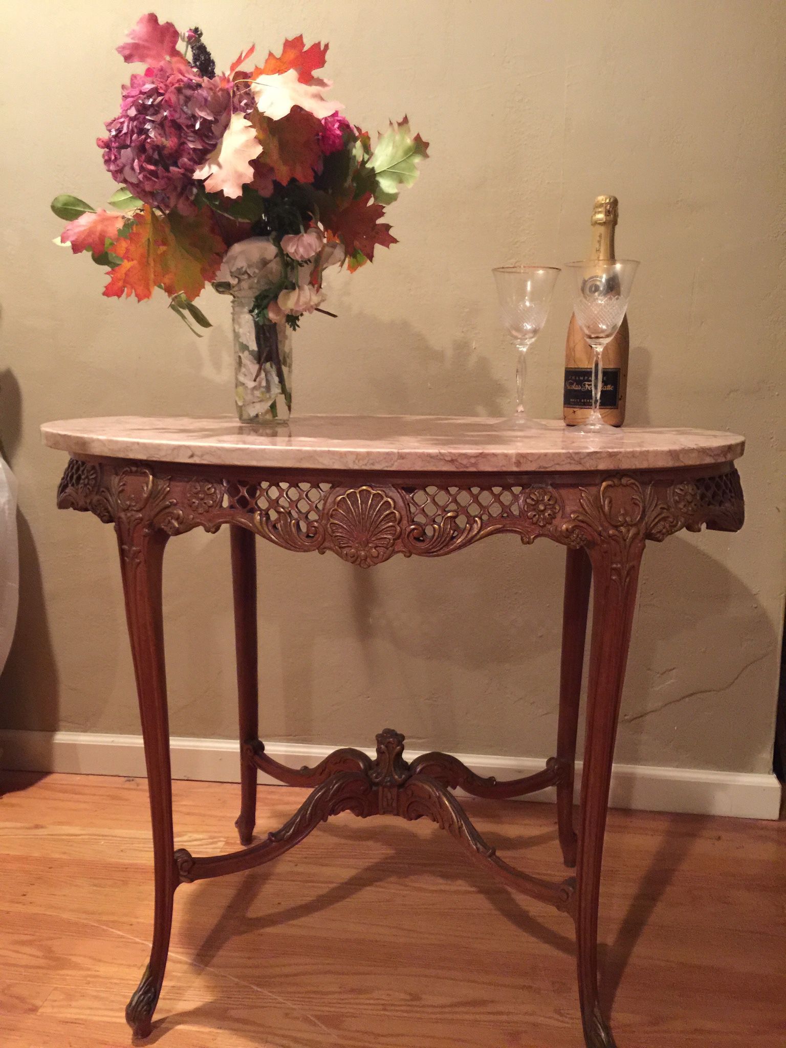 Handmade Table And dresser 