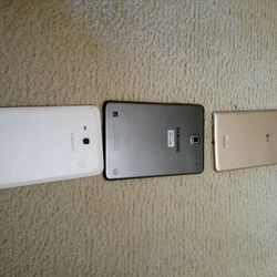 Three  Tablets  2 Samsung Galaxy One 7" And Second  8" Lg Tablet Working Fine  16 Gb All 3 For $70