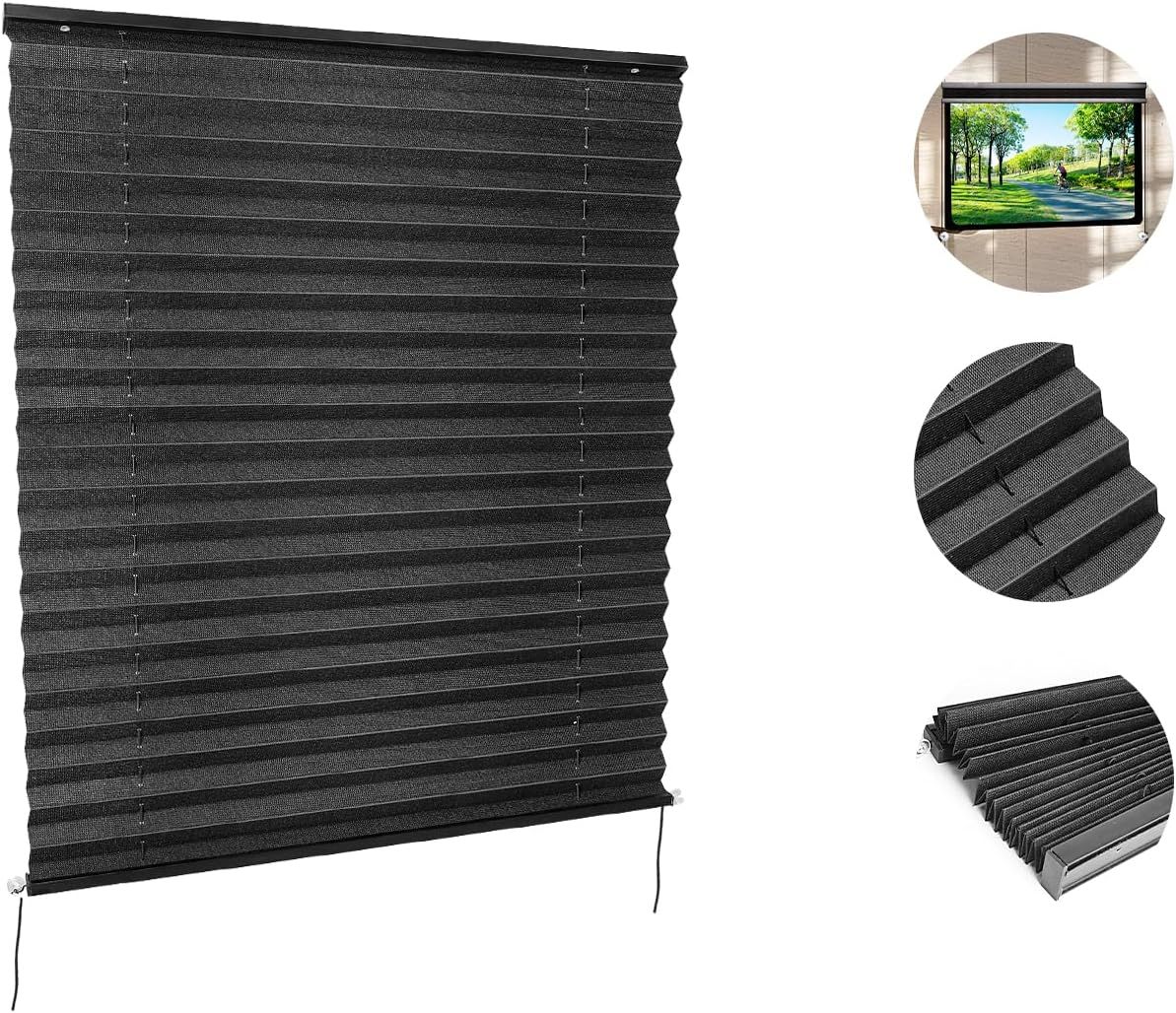 RV Window Shades,Camper RV Pleated Shades RV Camper Blinds and Shade,RV Blinds for Camper Window,RV Privacy Blinds for Motor Coach RV Camper Travel Tr