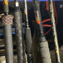 Fishing Poles  Shimano , Phoenix, Ocean EXT.