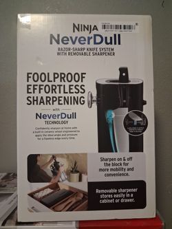 Ninja NeverDull Knife System with Removable Sharpener