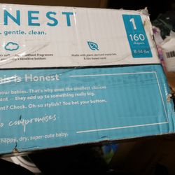 Hones Diapers Size 1 Cont. 160 