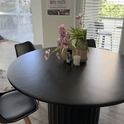 Wooden round dining Table 