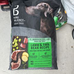 Puré Balance Lamb &fava Bean Recipe Dry Dog Food 