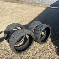 4 20’s 225/35/20 Tires 