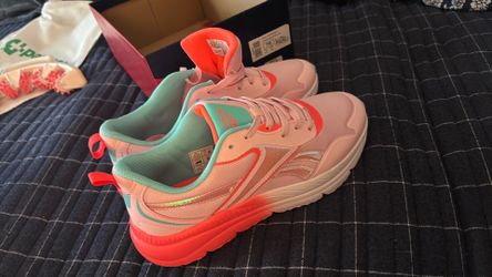 ReeBox pink and orange shoe