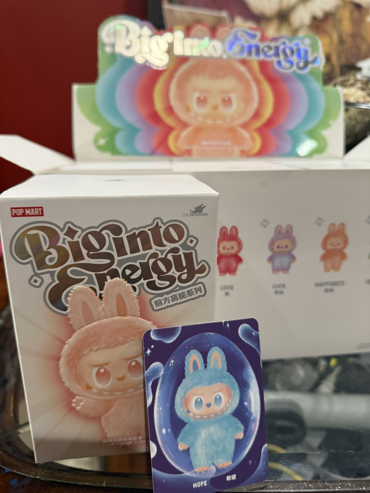 Big Into Energy Hope Labubu