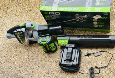 EGO POWER+ 56-volt 650CFM Battery Handheld Leaf Blower 2.5 Ah Battery Included Charger Included