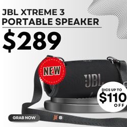 🔊 JBL XTREME 3 Portable Speaker (Brand New) – $289 or $1 Down! Save $110 + Warranty 🔥