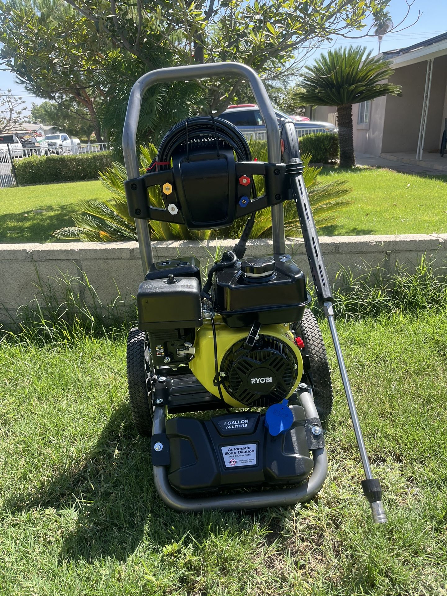 RYOBI 3300 PSI 2.4 GPM Cold Water Gas Pressure Washer with 212cc Engine