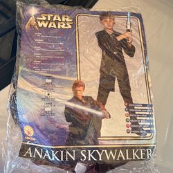 Anakin Skywalker boys medium size 8 to 10 costume.