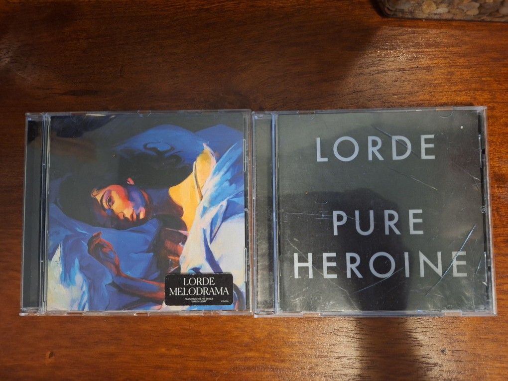 Lorde Melodrama & Pure Heroine CDS
