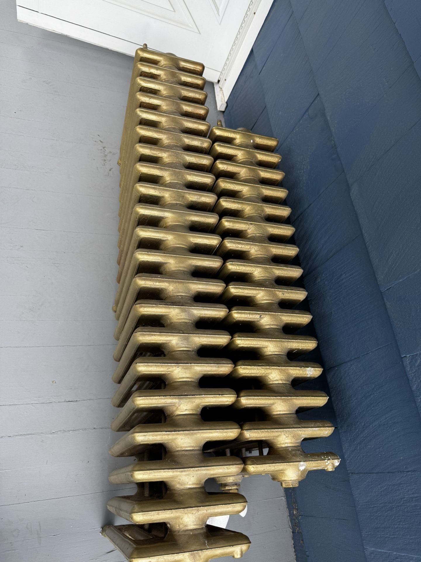Four Cast Iron Radiators 