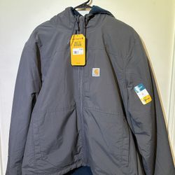 Carhartt Reversible Rain Defender Jacket LARGE 