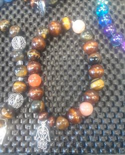 Earth Tone beaded bracelets