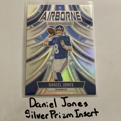 Daniel Jones Indianapolis Colts QB Rookies & Stars Short Print Insert Card. 