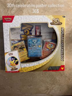 Pokémon TCG 30th Celebration Poster Collection Box