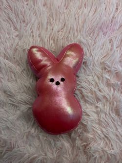 Pink peeps plush