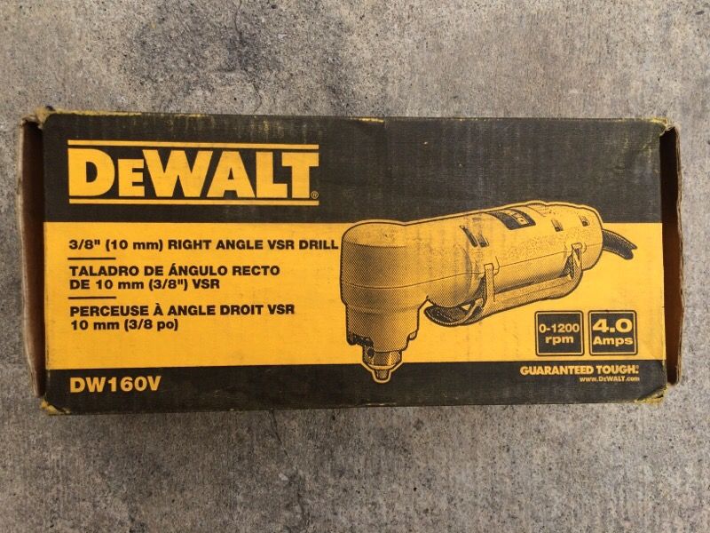 Dewalt 3/8 angle drill