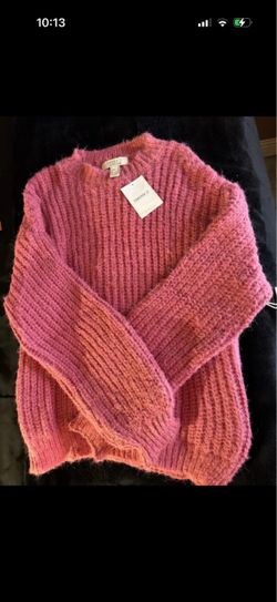 Forever 21 Pink Knit Sweater with Tags