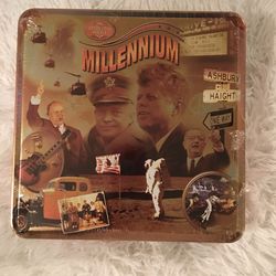 Millennium JFK 1950's - 60's Puzzle In Collectible Tin 22" X 22" new 1000 Piece